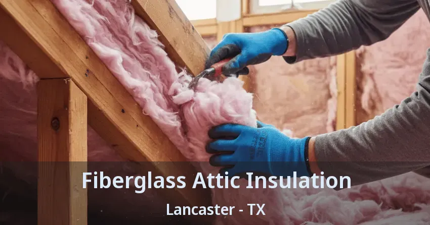 Fiberglass Attic Insulation Lancaster - TX