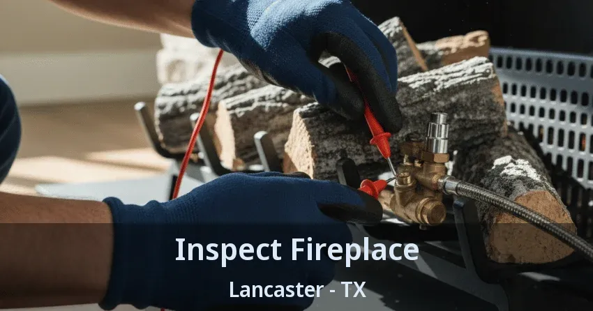 Inspect Fireplace Lancaster - TX