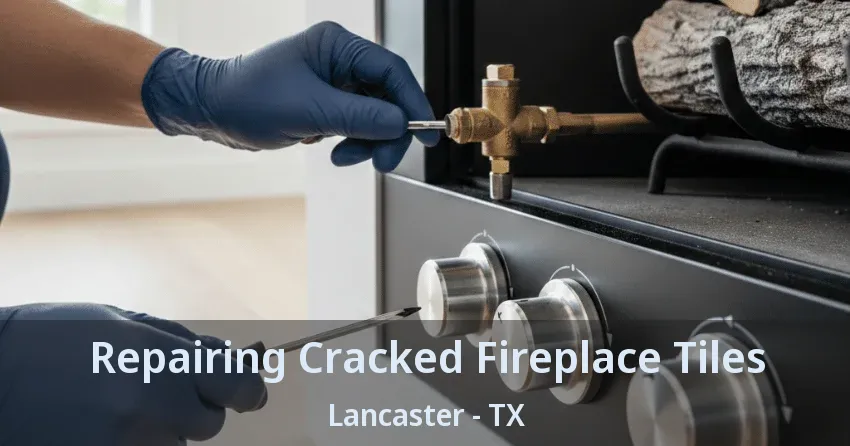 Repairing Cracked Fireplace Tiles Lancaster - TX
